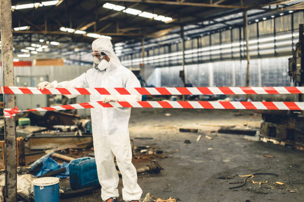 Professional Hoarding Cleanup technician working in Seaside Park, NJ